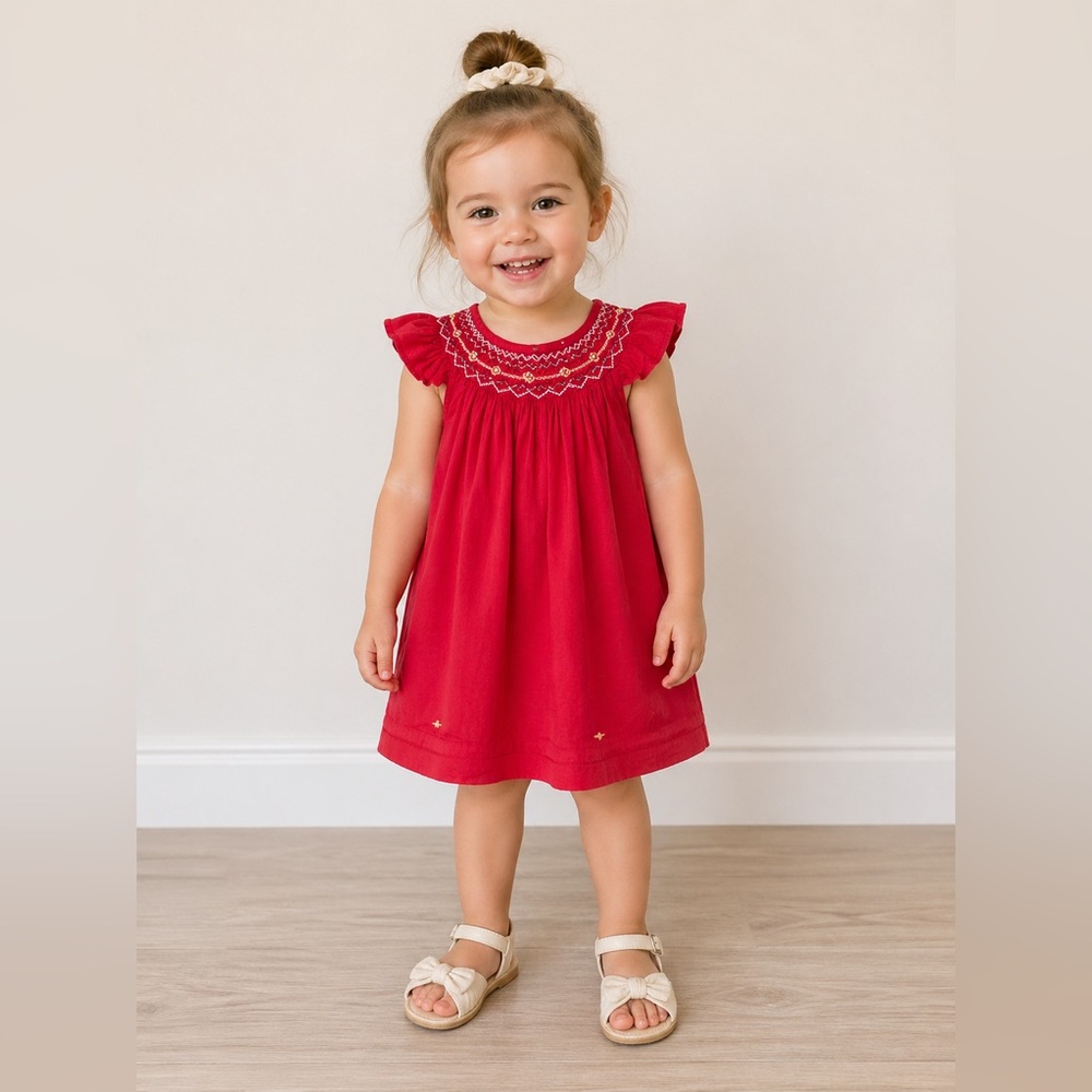 Toddler Smocked Dress
